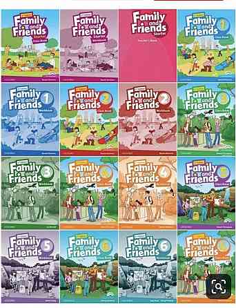 Family and friends 1,2,3,4,5,6 Fly high 1,2,3 English file, Solutions  Алматы