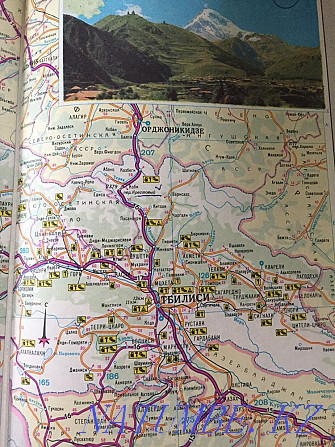 Atlas of highways of the USSR Ust-Kamenogorsk - photo 7