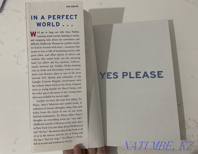 Книга на английском Yes please Астана - изображение 2