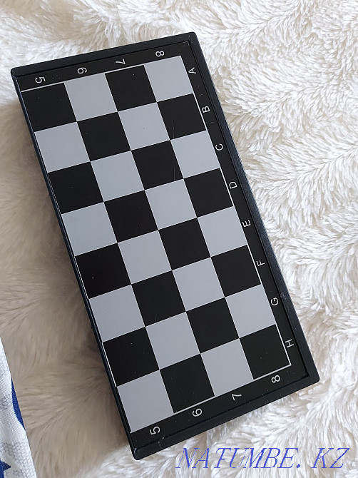 Chess, checkers, magnetic  - photo 2