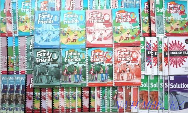 Family and friends,English file, Headway,Solutions,Round Up,Fly High Алматы - изображение 1