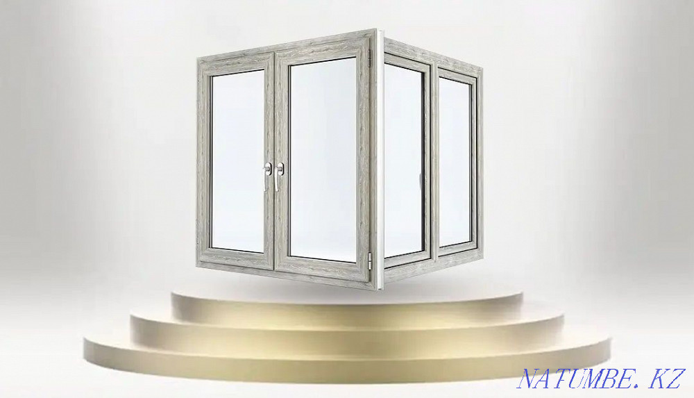 Plastic windows doors stained glass in Shymkent Shymkent - photo 1