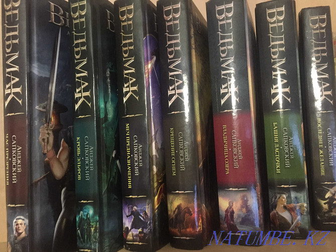 I will sell the whole series of books THE WITCHER (7 books) Petropavlovsk - photo 1