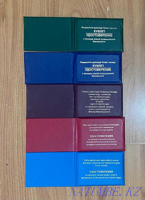 сертификат қыртысының барлық түрлері 79 теңгеден бастап сипаттамамен танысыңыз  - изображение 1
