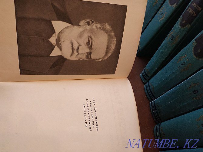 Продам сборник Виктора Гюго 1953года. В отличном состоянии. Алматы - изображение 3