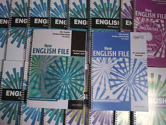 English File 3rd edition, New English File 2 edition все уровни Алматы