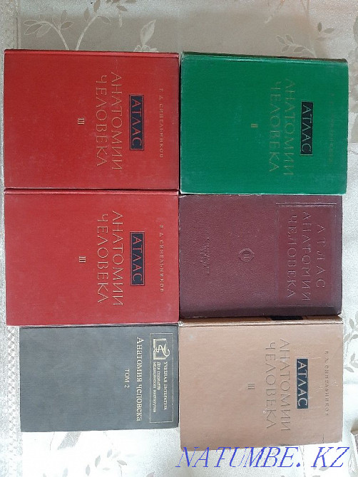 Анатомия человека комплекты Синельников адам анатомиясы Астана - изображение 3