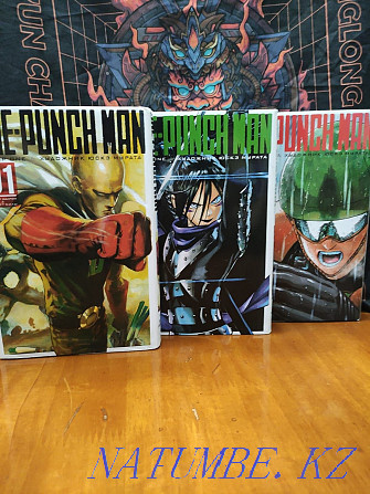 Sell manga ONE-PUNCH MAN Three volumes Almaty - photo 1