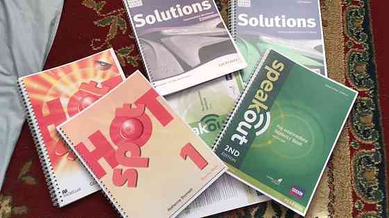 English file, Solutions, Speakout, Headway, Family and Friends и др. Almaty