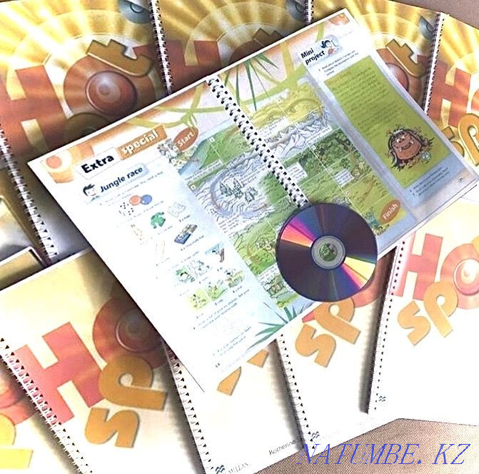 Printing books in English. English file. hot spot. Kids box, etc. Almaty - photo 2