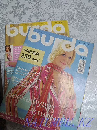 Журнал burda, с выкройками Алматы - изображение 7