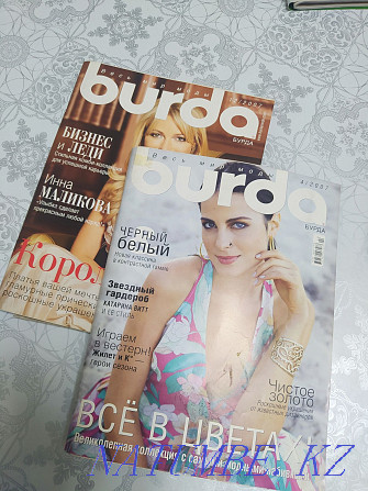 Журнал burda, с выкройками Алматы - изображение 3