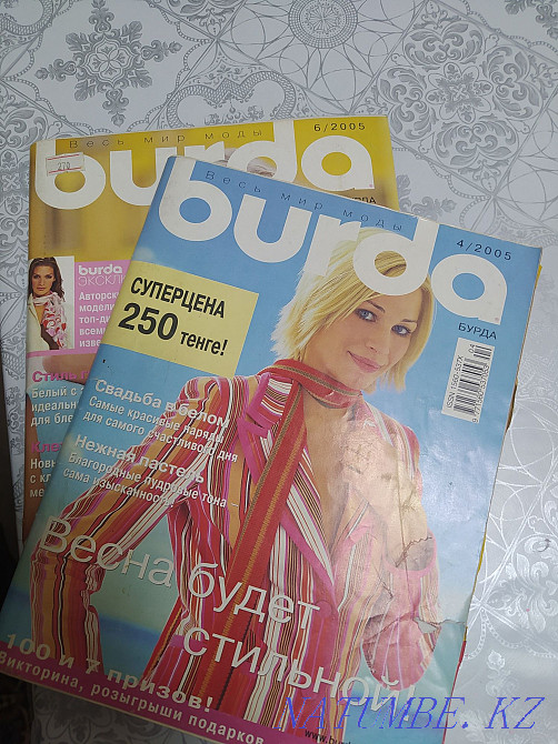 Burda magazine, with patterns Almaty - photo 7
