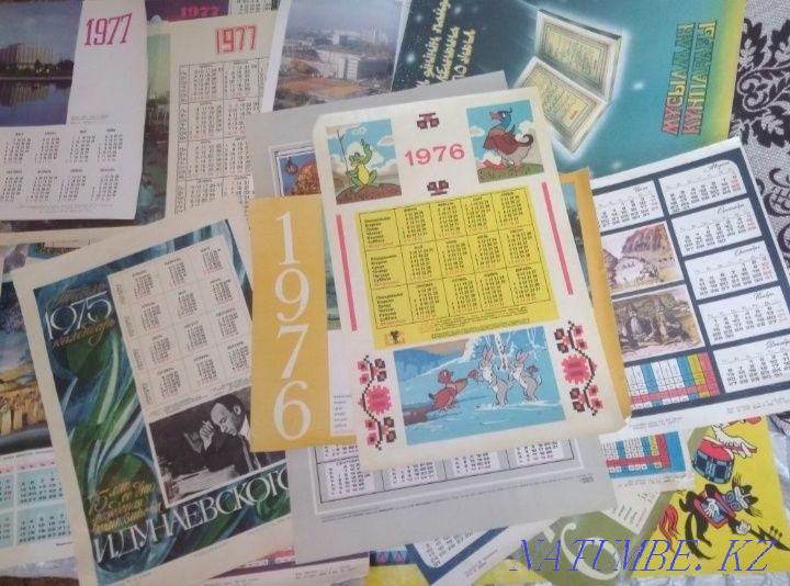 Күнтізбелер журналдары ашық хаттар  Қарағанды - изображение 3