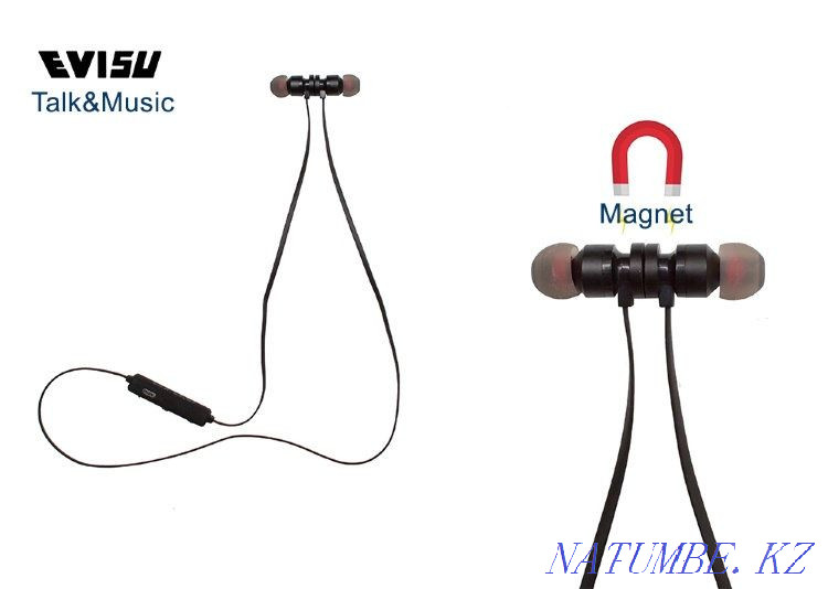 magnetic bluetooth earphone sports  - photo 3