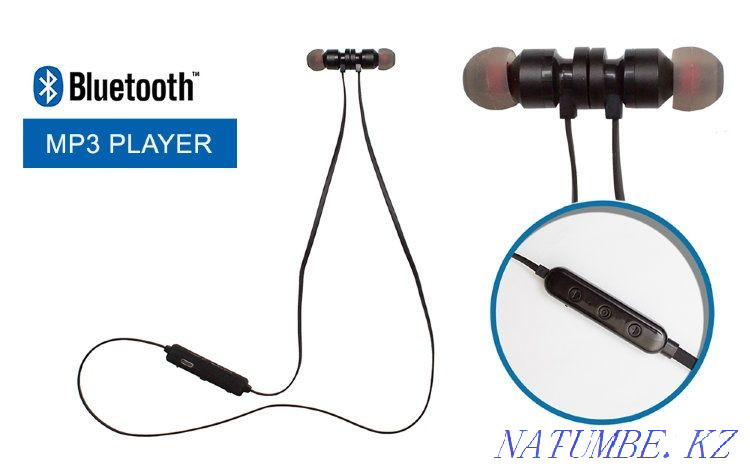 magnetic bluetooth earphone sports  - photo 1