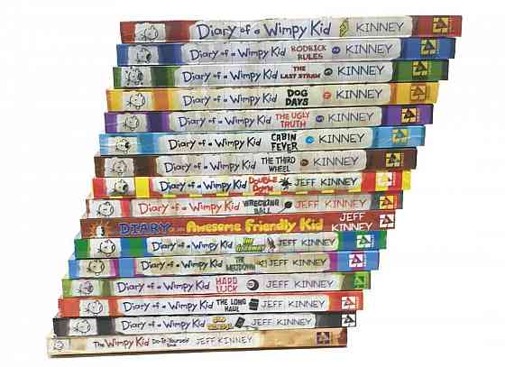 Дневник Слабака, Diary of a Wimpy Kid, книги на английском Almaty