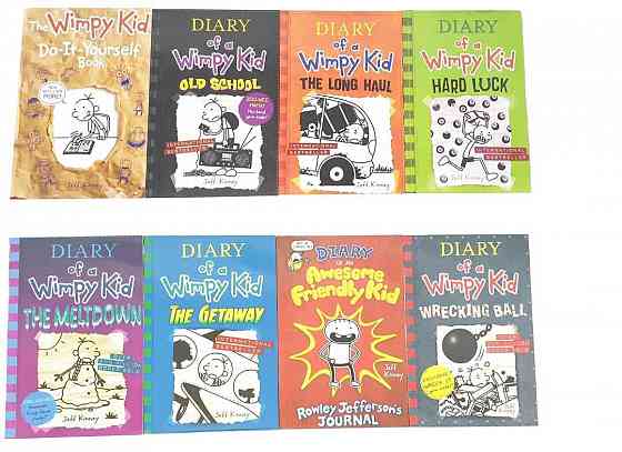 Дневник Слабака, Diary of a Wimpy Kid, книги на английском Алматы