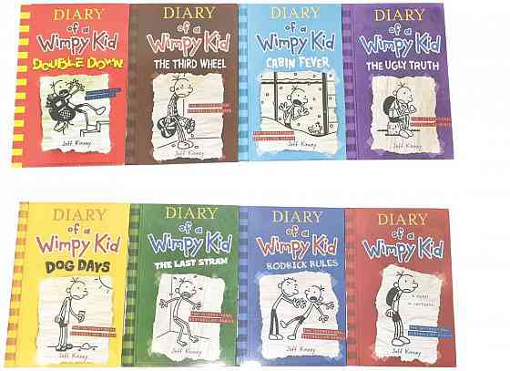 Дневник Слабака, Diary of a Wimpy Kid, книги на английском Алматы