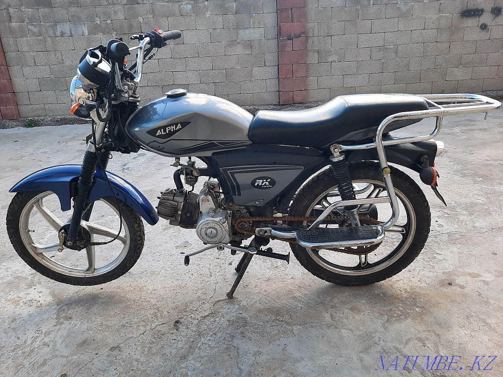 I will sell as in the photo the motorcycle moped alpha is not on the move Almaty - photo 4