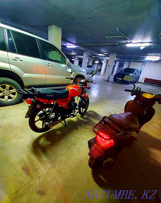 Мопед Мото/Скутер 49 куб по факту 110куб обмен Астана - изображение 2