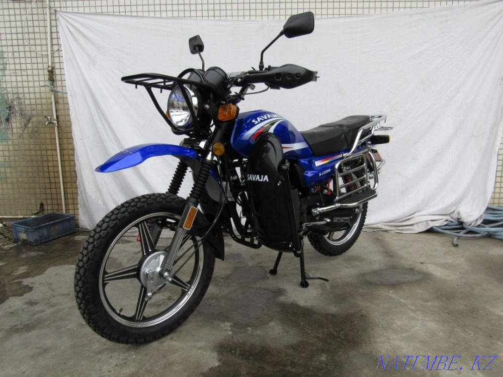 Motorcycle SAVAJA 200 cm3. Helmet, may, mafon, alarm Atyrau - photo 2