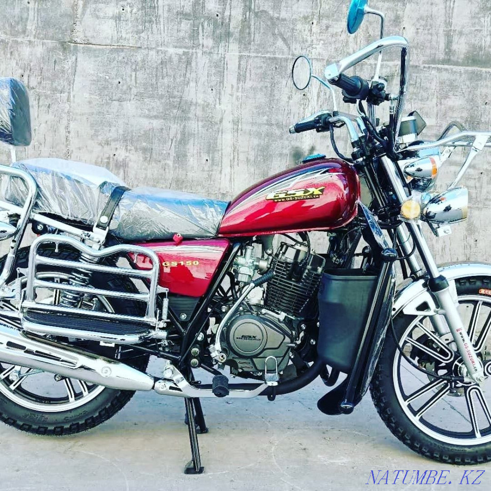 Мотоцикл, Мотоцикл запчас, диски, шлем, мотор, каска, цеп, зведушка, т Жезказган - изображение 2