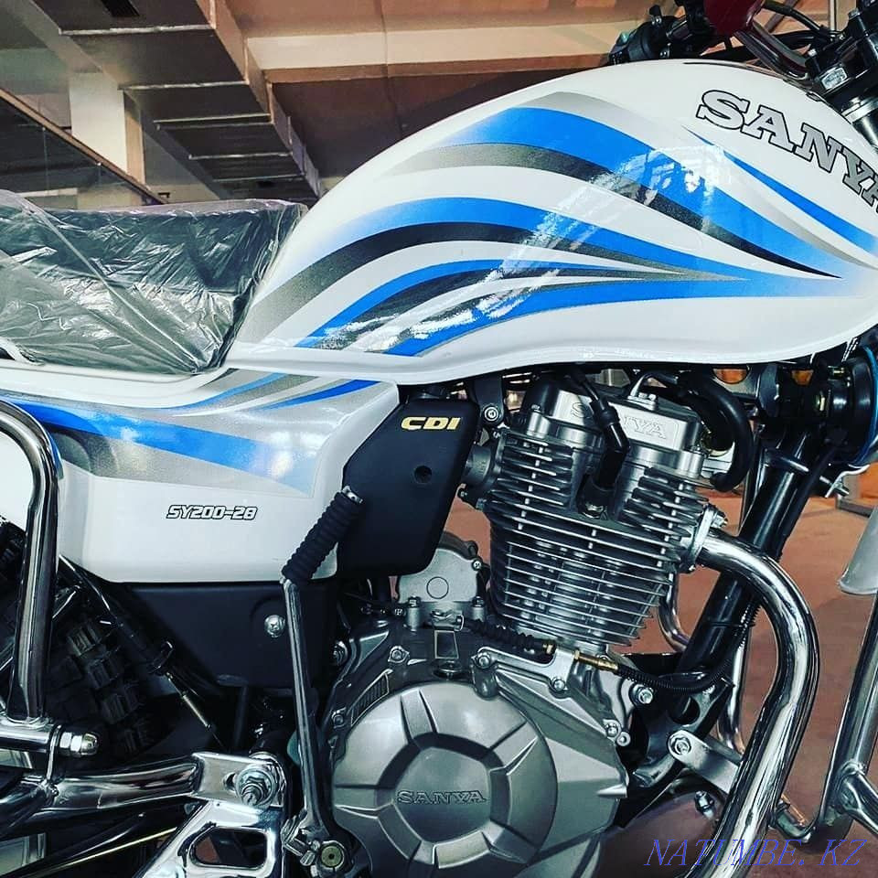 Мотоцикл, мотор, мото, цеп, зведушка, камера, каска, диски Семей - изображение 3