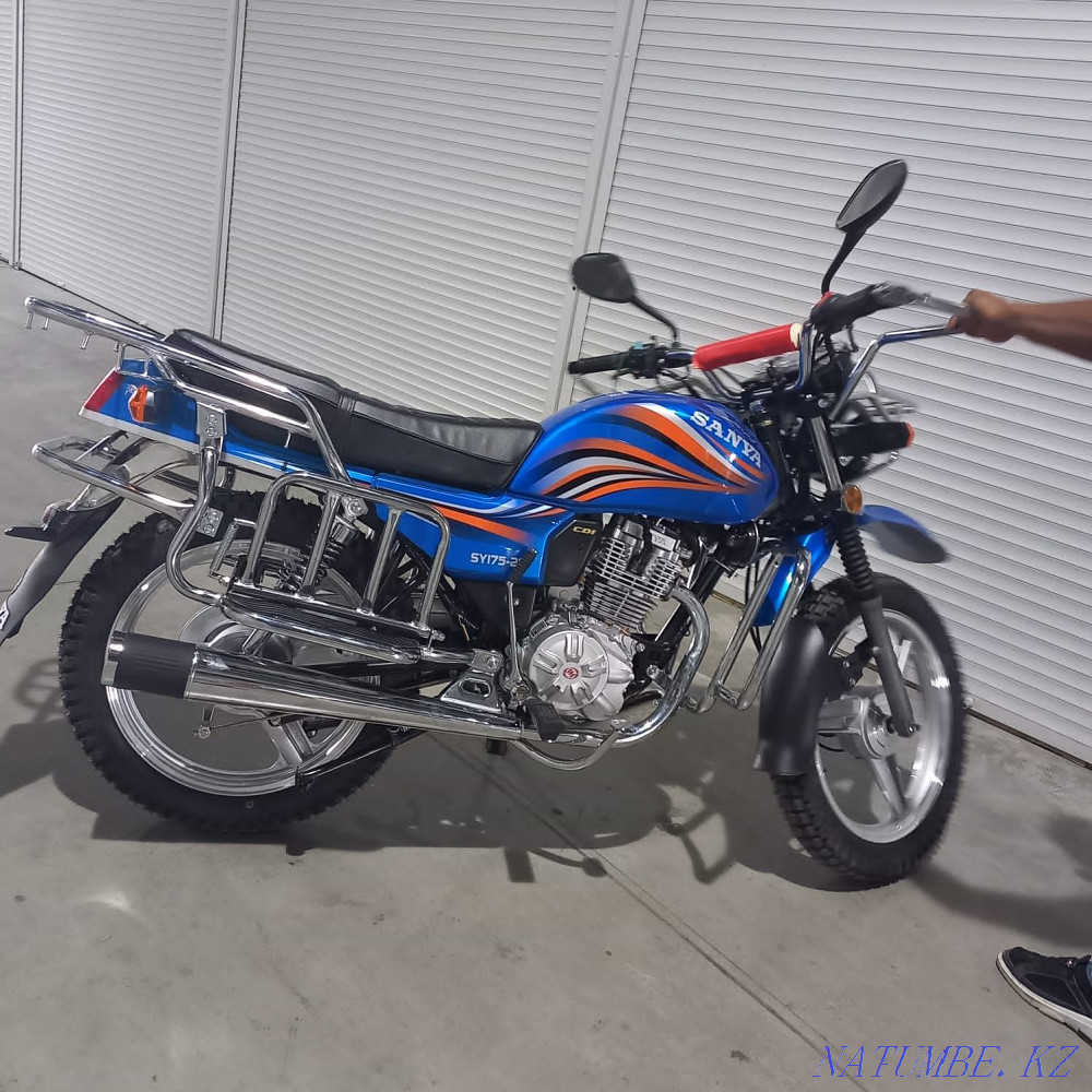 Мотоцикл, мотор, мото, цеп, зведушка, камера, каска, диски Семей - изображение 2