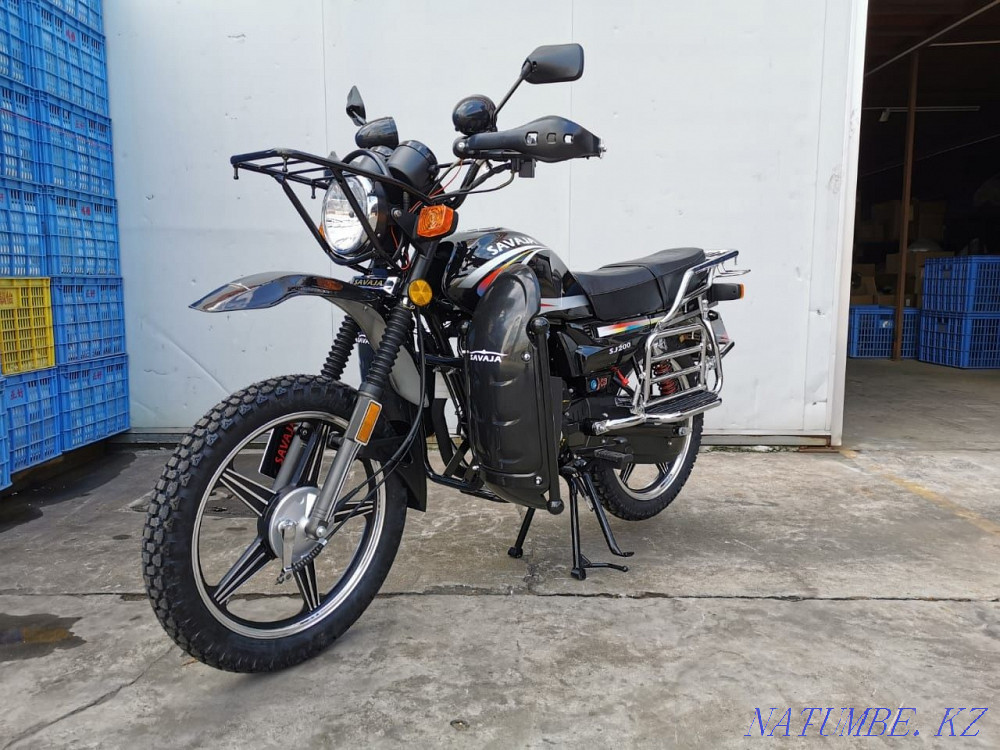 Original moto SAVAJA. Get the state number, technical passport. Guarantee Almaty - photo 1