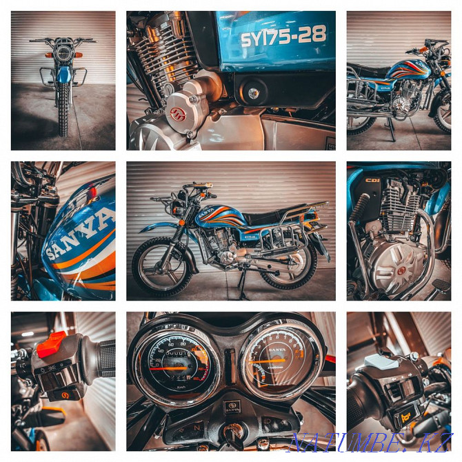 Motorcycle, moto, motor, spare, disk, helmet, mopet, flail, sprocket, Kostanay - photo 5