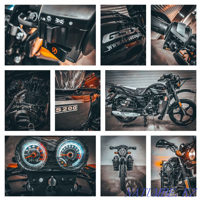 Motorcycle, moto, motor, spare, disk, helmet, mopet, flail, sprocket, Kostanay - photo 3