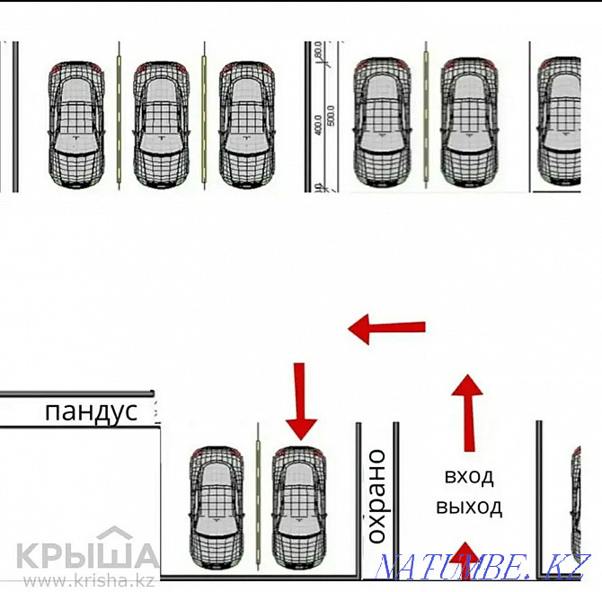 Паркинг сдам парковочное место. Астана - изображение 3