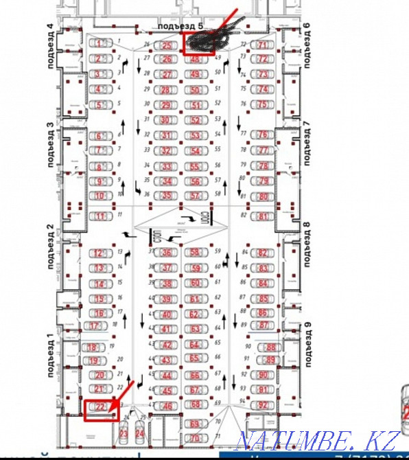 Паркинг место ЖК Адал 2 Астана - изображение 1