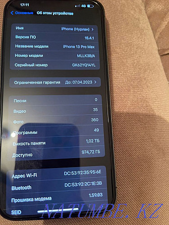 iPhone 13 pro max 1 тб  Алматы - изображение 7