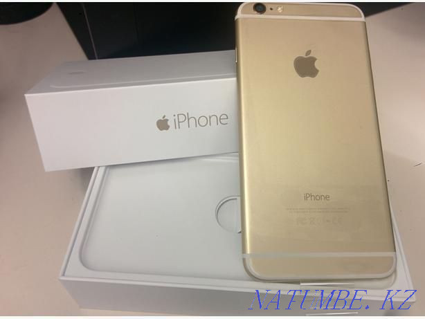 I-PHONE 6 GOLD, NEW, Original 100%, complete set or change. Almaty - photo 1