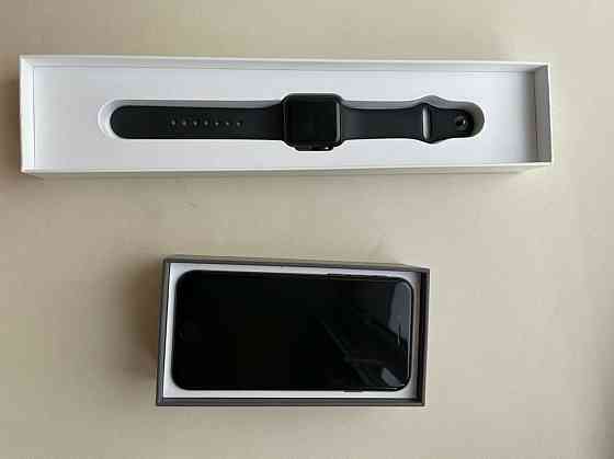 Продам iPhone 8-64gb и apple watch 3-38mm 90000тг Нуркен