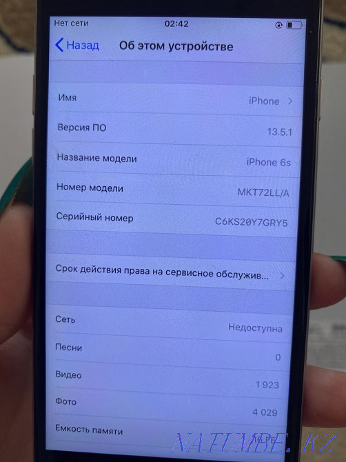 iphone 6s 16gb space gray Almaty - photo 6