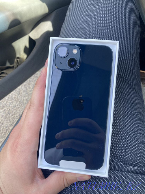 I will sell a new iPhone 13, black color for 128GB, a purchase receipt on hand Karagandy - photo 4