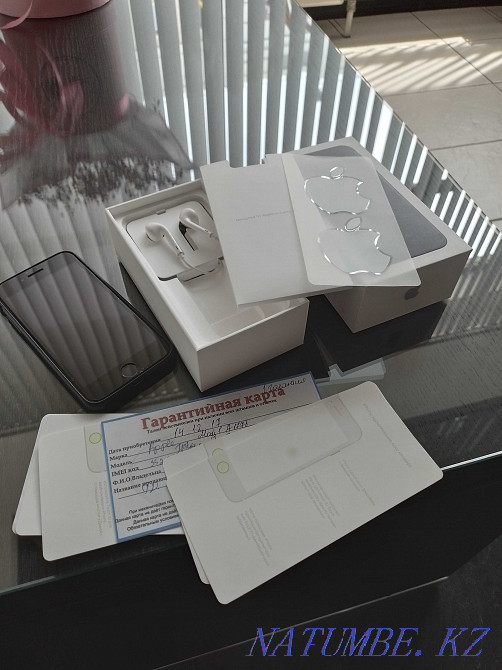 iPhone 7 black perfect condition Astana - photo 1