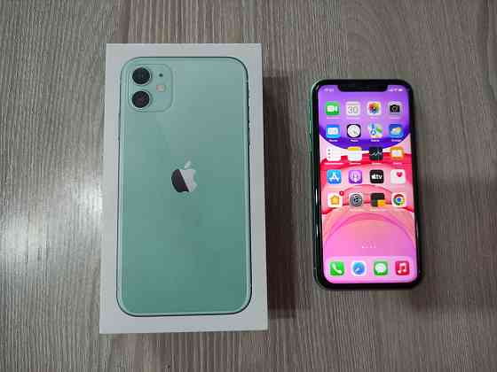 iPhone 11 128G зеленный цвет  Астана