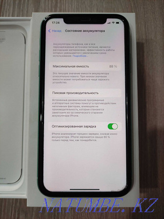 iPhone 11 128G зеленный цвет Астана - изображение 2
