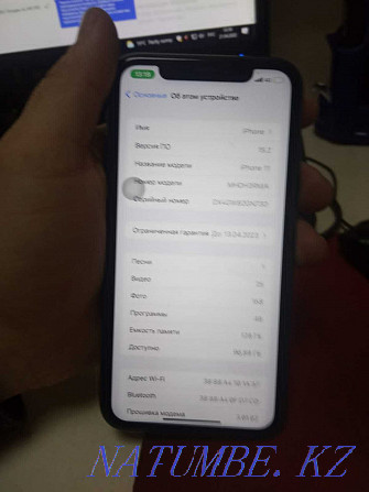 Смартфон Apple iPhone 11 128 ГБ Қара  Астана - изображение 3