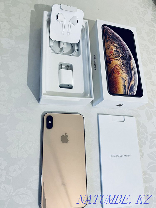 Iphone XS Max 256 Gold (1 owner), perfect condition, never opened Astana - photo 1