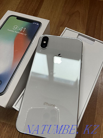 iphone x silver 256гб сатамын  Алматы - изображение 2