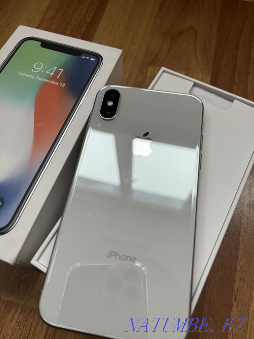I will sell iphone x silver 256 gb Almaty - photo 2