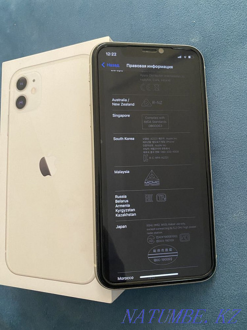 Iphone 11 128Gb White Shymkent - photo 4