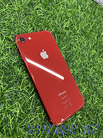 iPhone 8 RED 64GB отличним состояние аккумулятор 100% окончательно 75k Шымкент - изображение 3