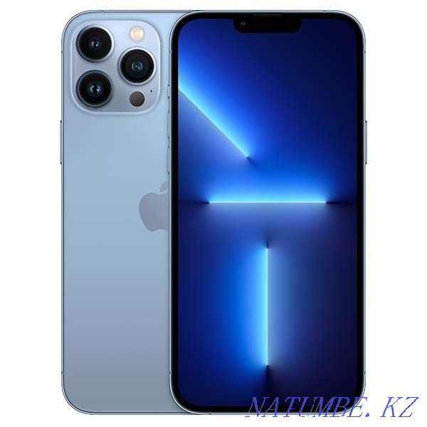 Apple iPhone 13 pro 128 sierra blue. New. Sealed. Warranty 1 Astana - photo 1