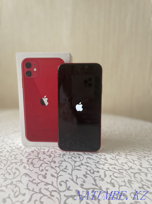 iPhone 11, 64GB. red. Almaty - photo 3